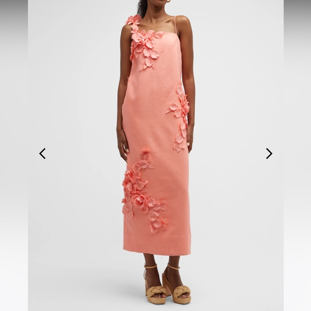 Zimmermann High Tide Lift Off Flower Midi Dress